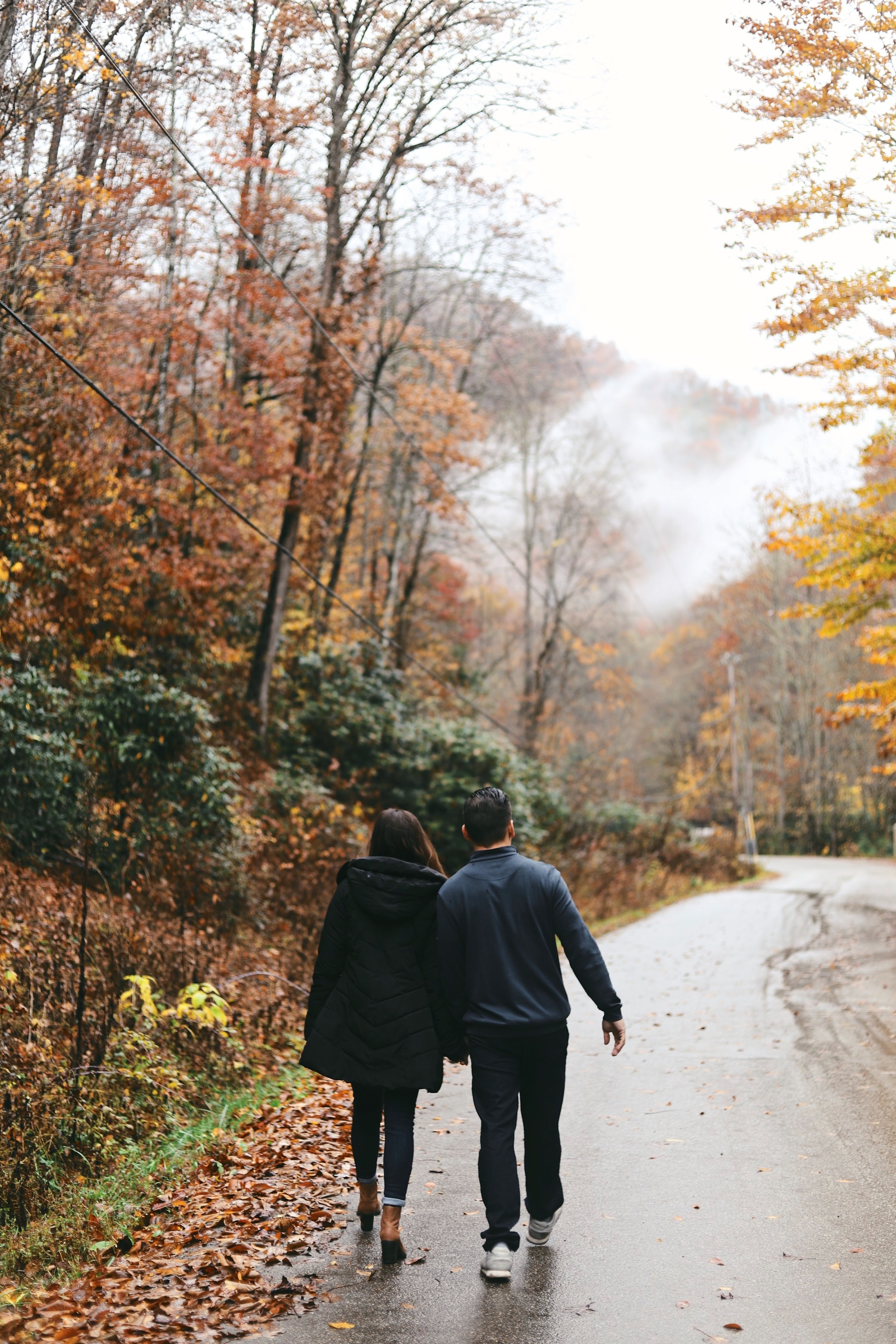 Photosshot para parejas de otoño