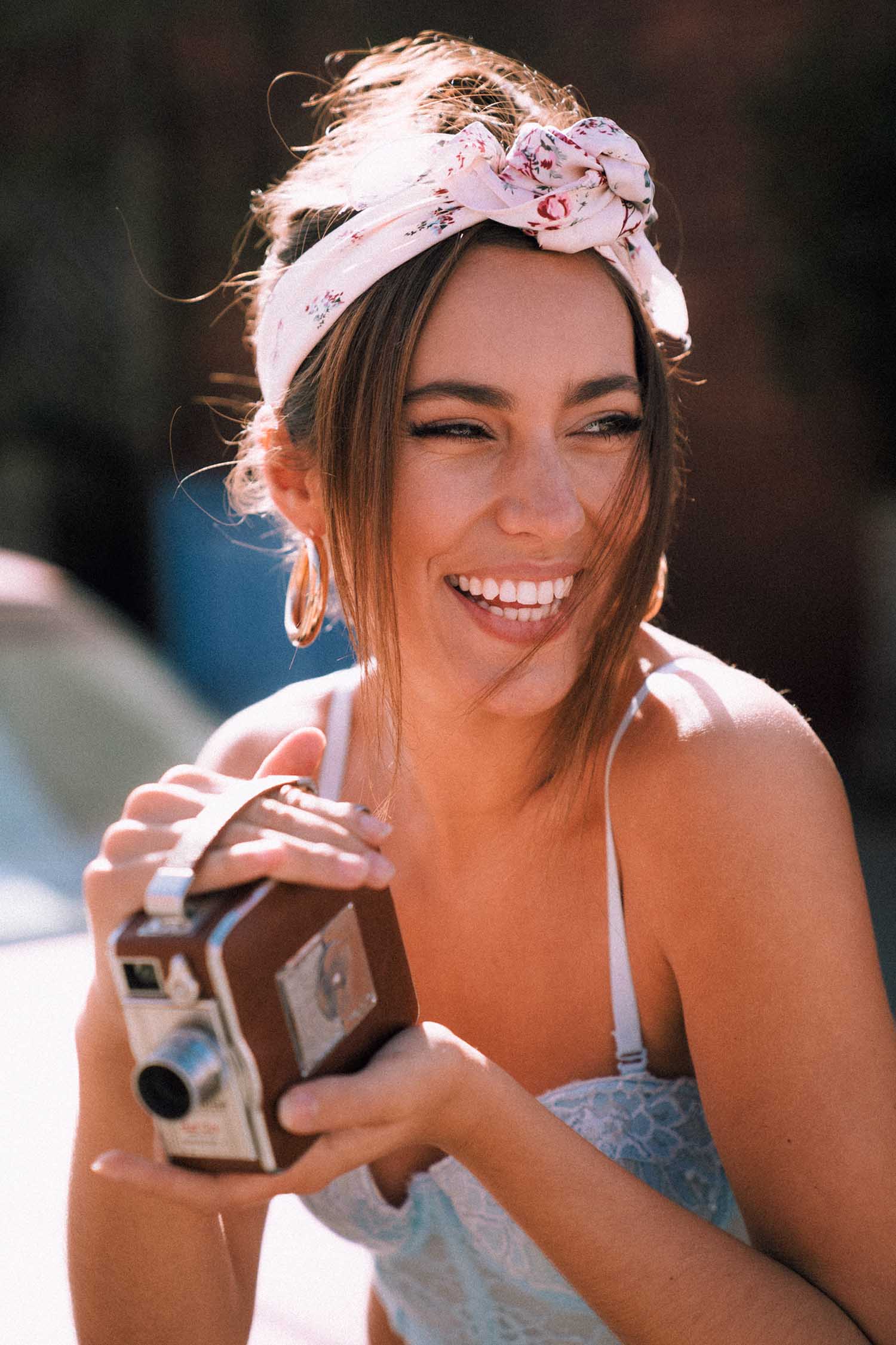 Girl Model Smiling